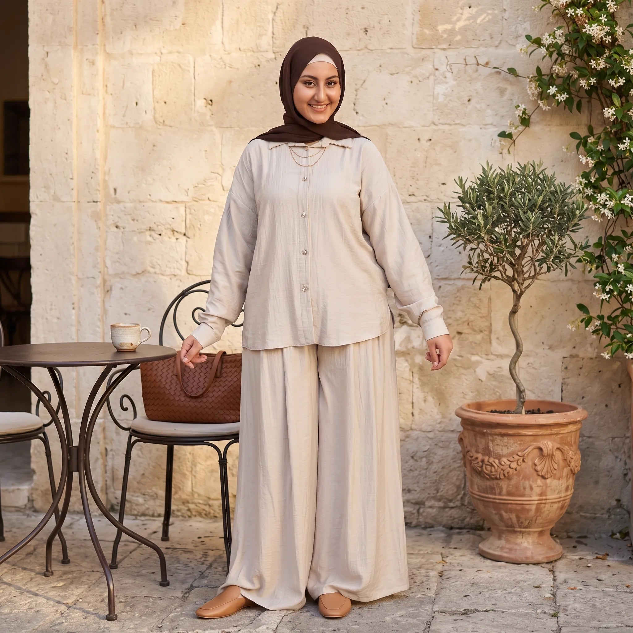 Ensemble 3070 Beige